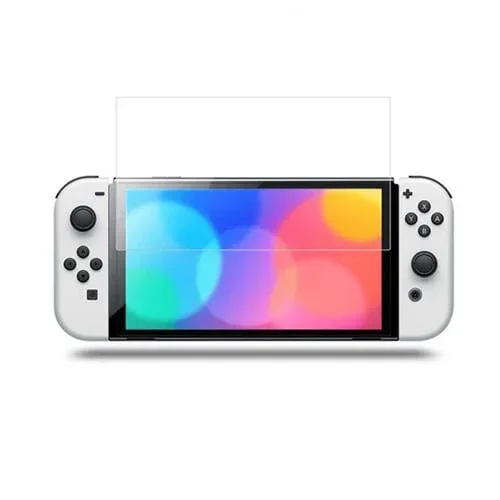 Kjh Ns-062 Consolas de Juego Película Protectora Anti-Huella Digital para El Interruptor Nintendo Oled