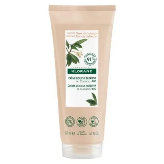 Klorane Crema de Ducha Nutritiva con Flor de Cupuaçu Bio 200 ml