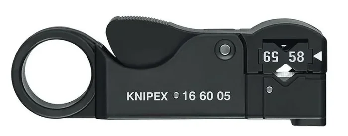 Knipex Pelacables para cables coaxiales 105 mm 16 60 05 SB