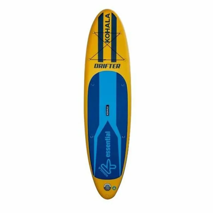 Kohala Tabla Paddle Surf Hinchable Drifter 9’6″ (290 x 75x 15) cm | Pack Iniciación Completo con Remo, Bomba, Leash, Mochila y Aletas | Tabla Padel Surf PVC Monocapa Ligera