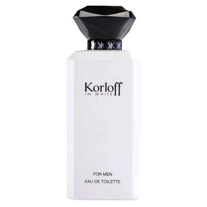 Korloff, in white, eau de toilette, for men, 88 ml