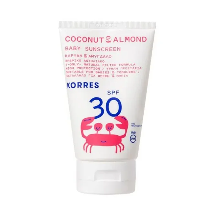 Korres Coconut & Almond SPF30 Sun Emulsion for Baby 100 ml