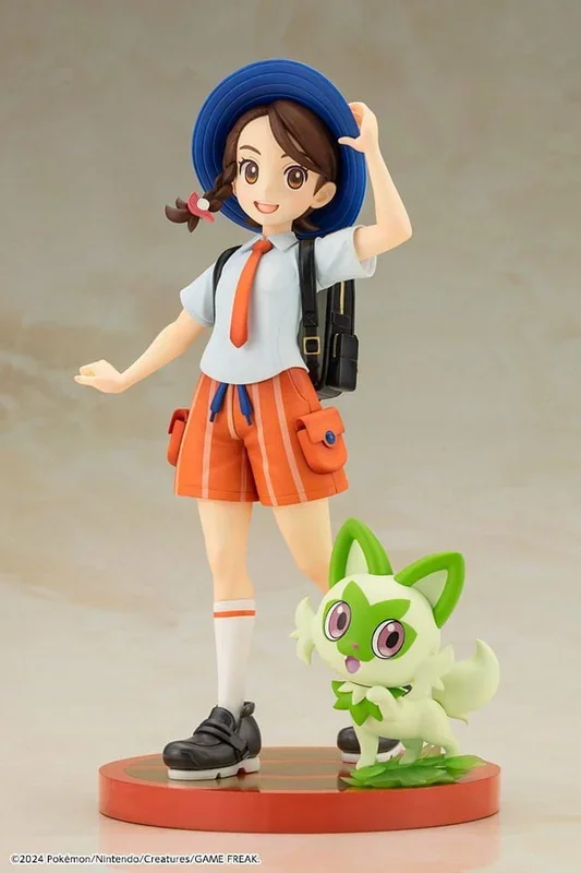 Kotobukiya – Estatuilla Pokémon de PVC ARTFXJ 1/8 Juliana con Sprigatito 20 cm