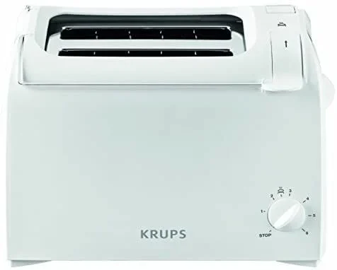 Krups Proaroma KH151110 tostadora 6 2 rebanada(s) 850 W Blanco
