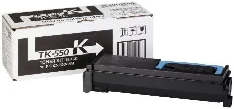 KYOCERA TK-550K cartucho de tóner 1 pieza(s) Original Negro
