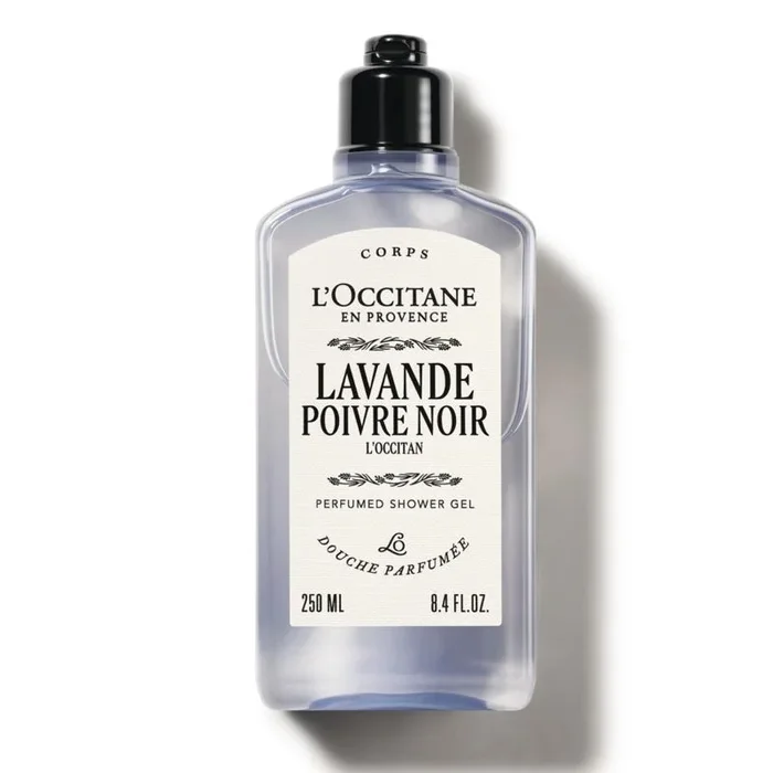 L’OCCITANE – Gel de ducha Lavande Poivre Noir (anteriormente L’Occitan) – 250 ml – Fabricado en Francia