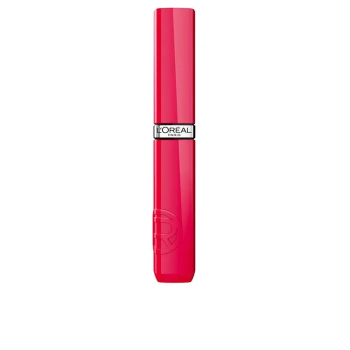 L’Oréal Paris Pintalabios Líquido, Color Intenso de Larga Duración, No Transfiere, Acabado Brillante con Efecto Vinilo, Infaillible Laque Resistance, Tono 250 Pink Oulala