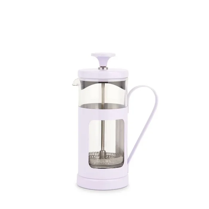LA CAFETIERE Monaco Cafetera de vidrio/acero inoxidable 3 tazas (azul)