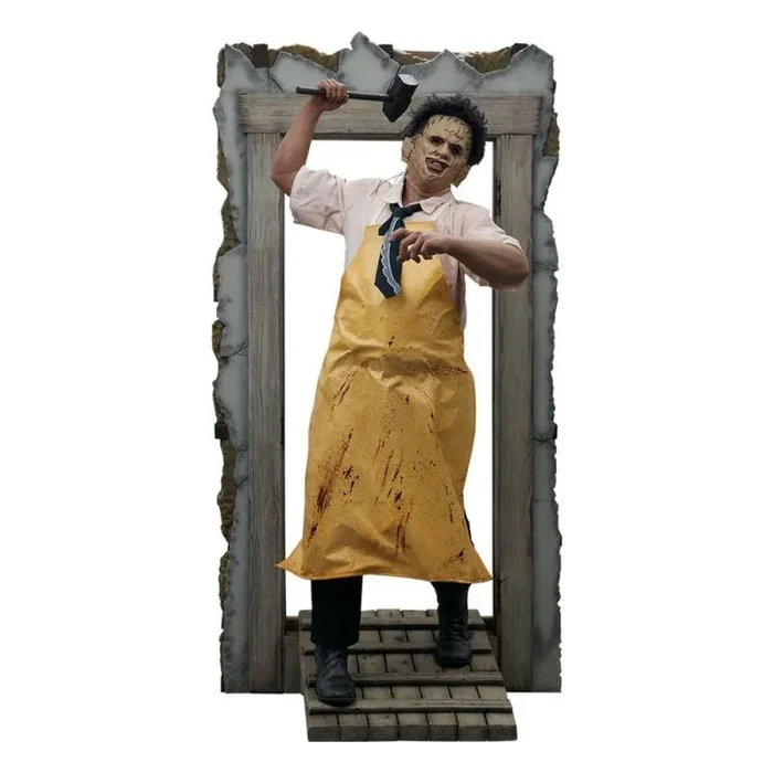 La matanza de texas estatua 1/3 leatherface: the butcher 75 cm