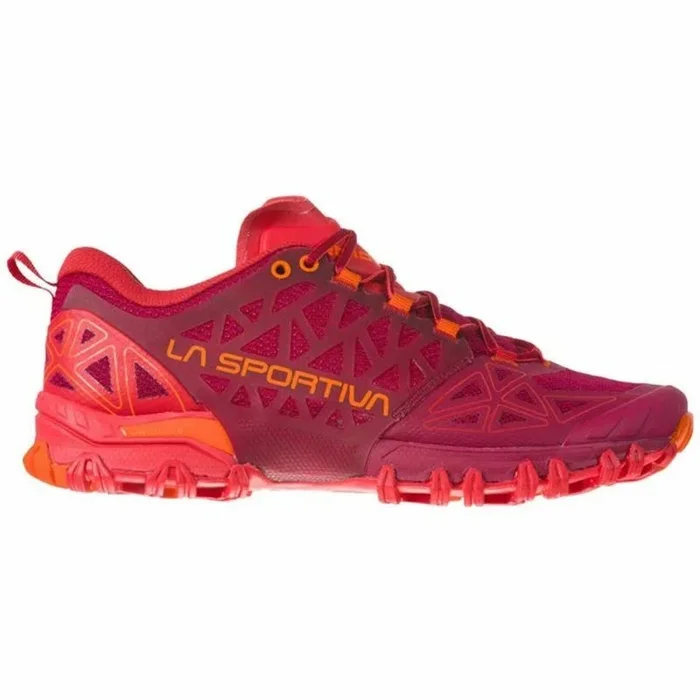 LA SPORTIVA Bushido II Woman, Zapatillas para Correr Mujer, Beet/Garnet, 36.5 EU