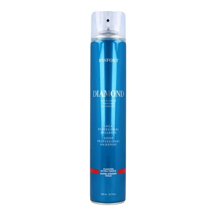 Laca de fijación extra fuerte diamond risfort 69888 (500 ml)