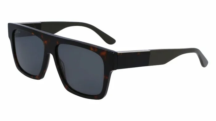 Lacoste L984s Gafas, Dark Havana, 57 para Hombre