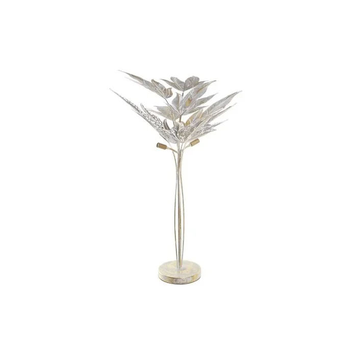 Lámpara de pie dkd home decor gris 51 x 51 x 87 cm