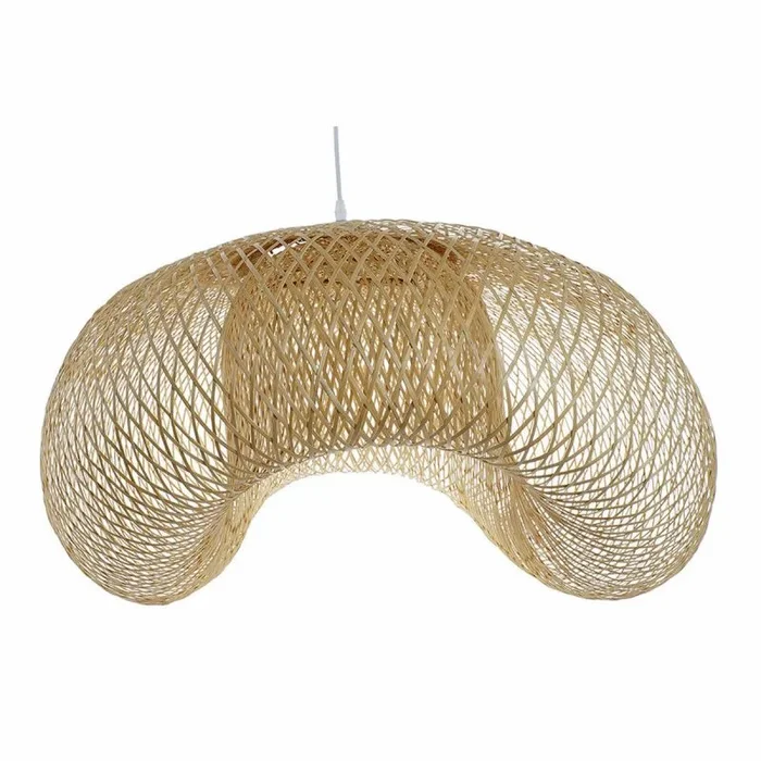 Lámpara de techo dkd home decor bambú (105 x 80 x 45 cm)
