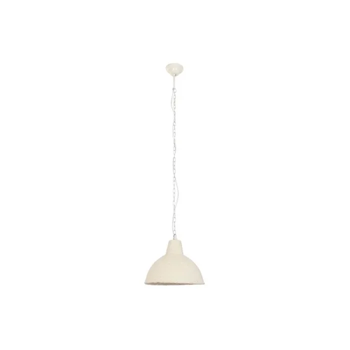 Lámpara de techo home esprit blanco papel hierro 50 w 33 x 33 x 26 cm