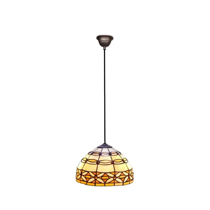 Lámpara de techo viro marfíl marfil hierro 60 w 30 x 125 x 30 cm