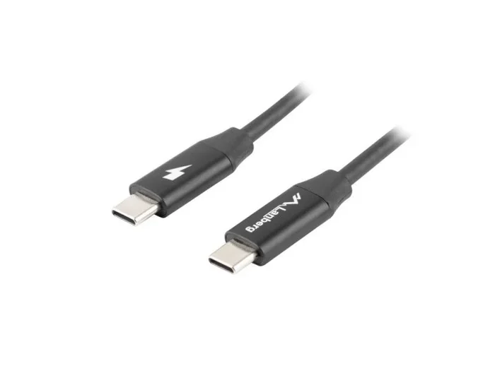 Lanberg CA-CMCM-40CU-0018-BK cable USB 1,8 m USB 2.0 USB C Negro