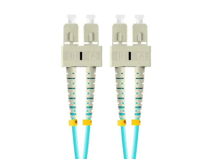 Lanberg FO-SUSU-MD31-0020-TQ cable de fibra optica 2 m SC OM3 Color aguamarina
