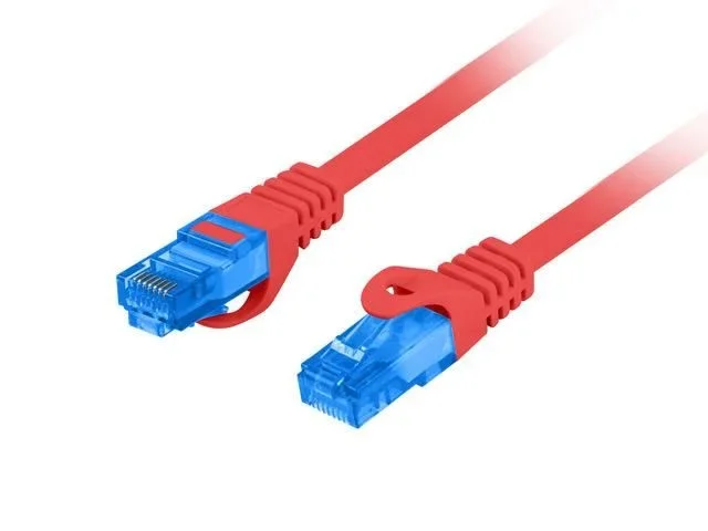 Lanberg PCF6A-10CC-0100-R cable de red Rojo 1 m Cat6a S/FTP (S-STP)