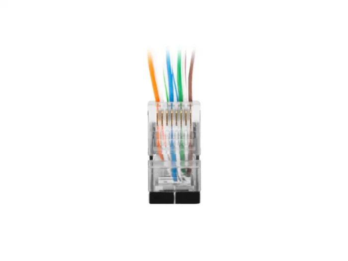 Lanberg PLS-6020EZ conector RJ45 Transparente