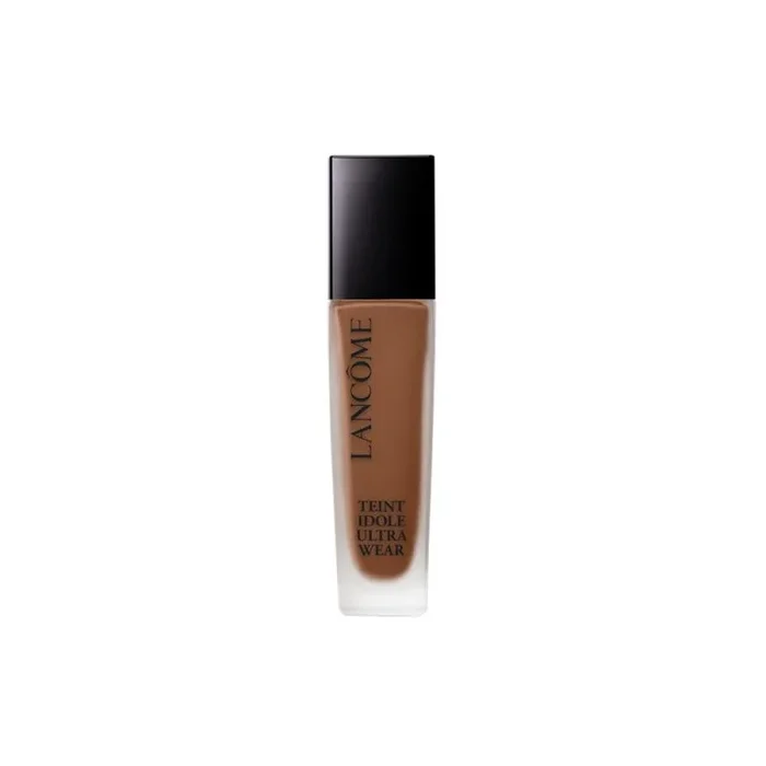 Lancôme Teint Idole Ultra Wear 505N – Base hidratante de cobertura completa en color marrón con acabado mate natural, hasta 24 horas de duración, adecuado para todo tipo de pieles, 30 ml
