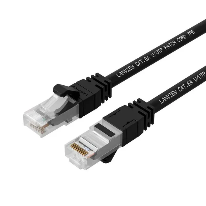 Lanview LV-UTP6A075B cable de red Negro 7,5 m S/FTP (S-STP)