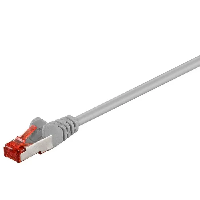 Latiguillo RJ45 Cat6 S/FTP CU LSZH 0,5m GRIS