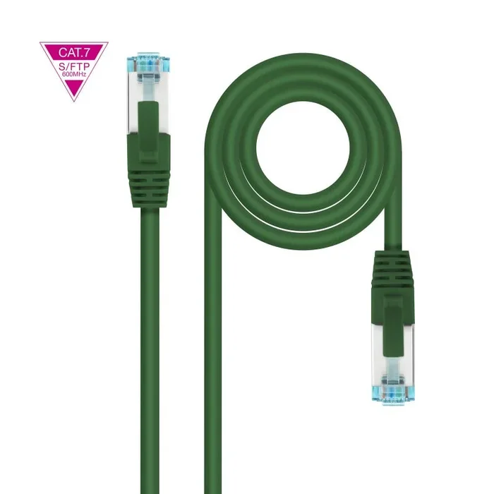 Latiguillo Rj45 Cat7 S/ftp Cu 0,25m Verde 10.20.1700-l25-gr