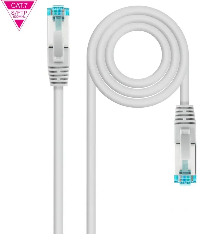Latiguillo Rj45 Cat7 S/ftp Cu Lszh 7m Gris Nanocable 10.20.1707