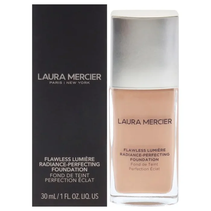 Laura Mercier Flawless Lumière Radiance Perfecting Foundation 3C1 Dune – Base de maquillaje líquida (30 ml)