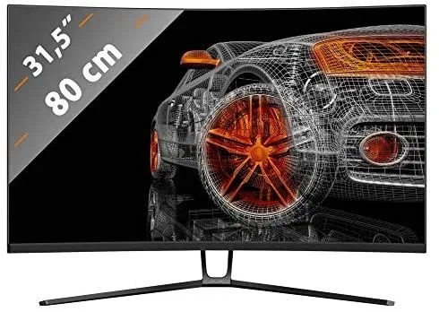 LC-Power LC-M32-QHD-144-C-V2 pantalla para PC 80 cm (31.5″) 2560 x 1440 Pixeles Quad HD Negro