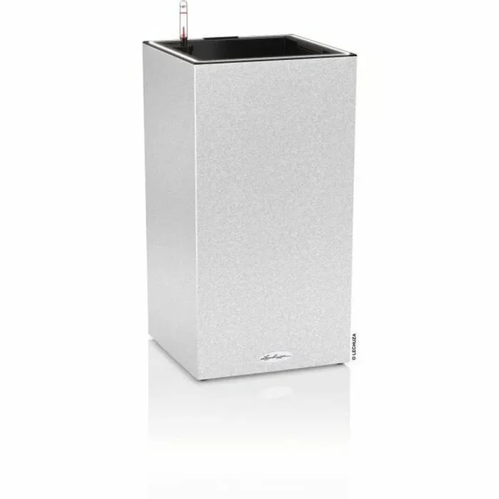 LECHUZA Canto Stone 30 LED de Alto Contenido en Cuarzo Blanco 13617