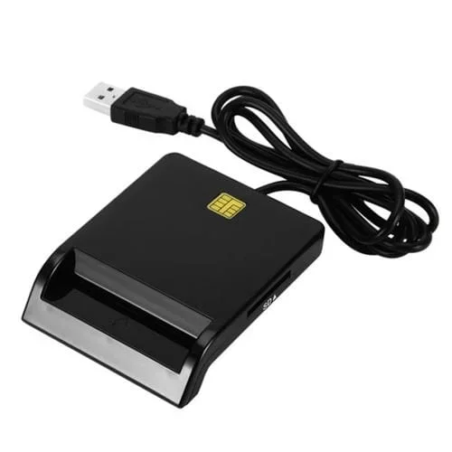 Lector de Tarjetas Multifunción Inteligente para SD TF M2 Ms Tarjeta Bancaria Identificación Sim