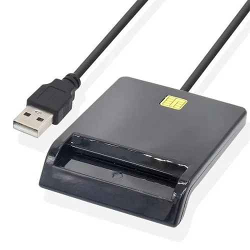 Lector Inteligente de Tarjetas IC, Bancarias, de Identificación y SD USB 2.0 (Sin Disco)