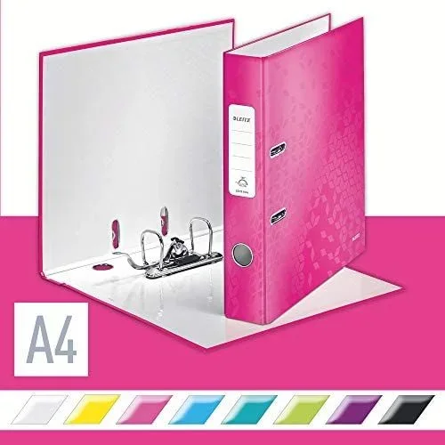 Leitz 180° WOW carpeta de cartón A4 Rosa