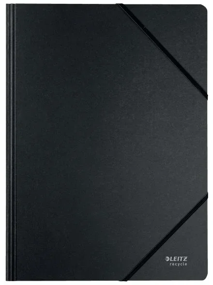Leitz 39080095 carpeta Cartón Negro A4