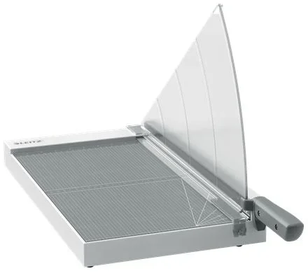 Leitz Precisión Guillotina de Papel A3 para Trabajar en Casa, Corta 10 Hojas, Longitud de Corte 457mm, Cuchilla de Acero, Base de Madera Laminada, Sistema de Protección y Guía de Corte, 90200000