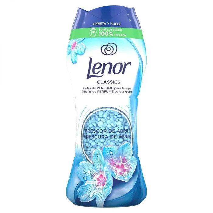 Lenor Frescor de Abril Impulsor de Fragancia, Perlas de perfume para la ropa 210g