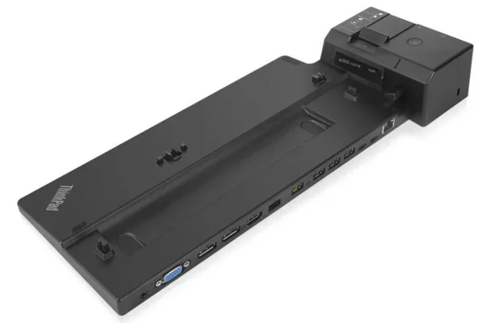 Lenovo 40AJ0135IT base para portátil y replicador de puertos Acoplamiento Negro