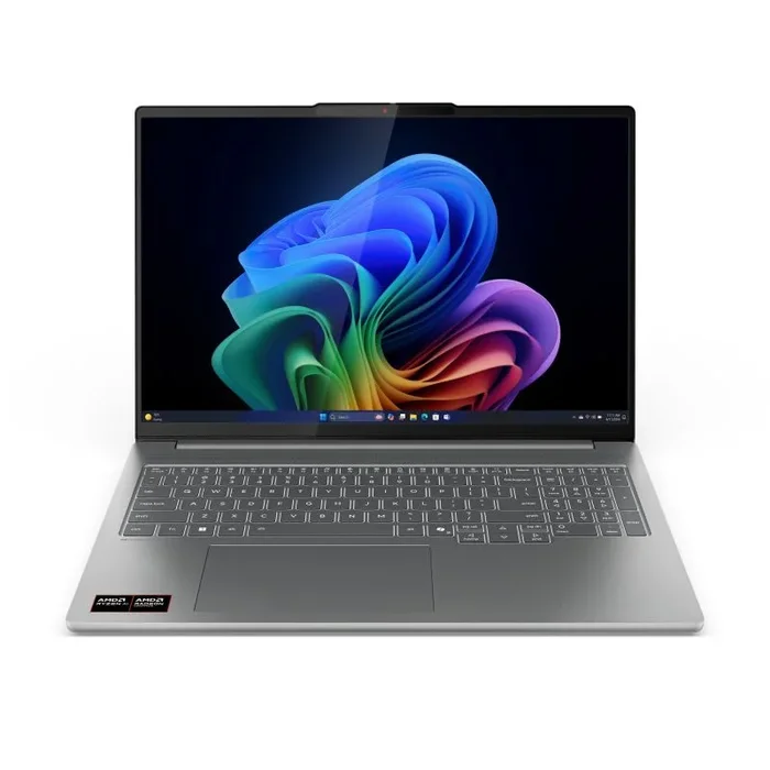 Lenovo IdeaPad Pro 5 16AKP10 Copilot+ PC 350 Portátil 40,6 cm (16″) 2.8K 32 GB LPDDR5x-SDRAM 1 TB SSD Wi-Fi 7 (802.11be) Windows 11 Pro Alemán Gris