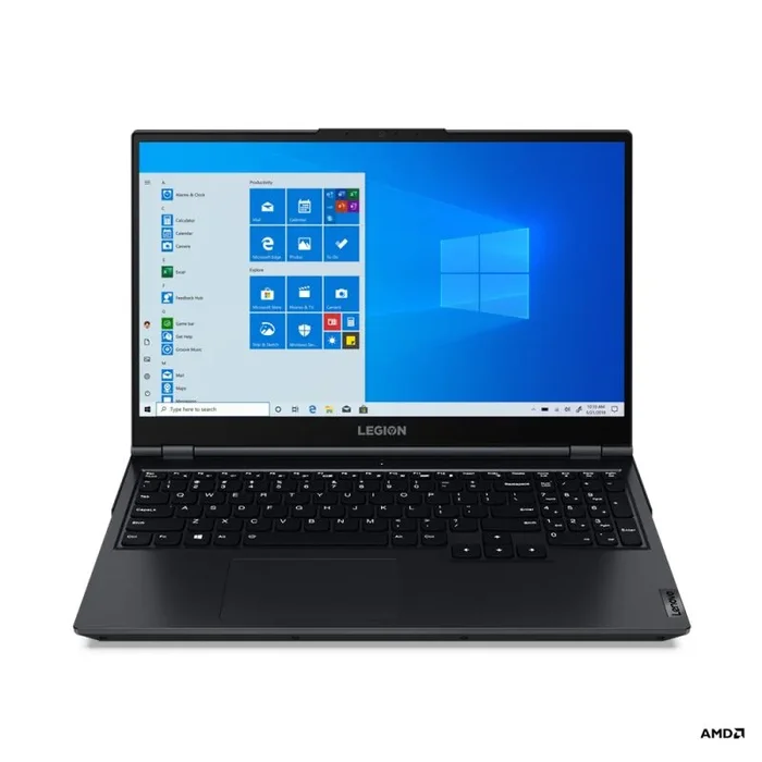 Lenovo Legion 5 AMD Ryzen™ 5 5600H Portátil 39,6 cm (15.6″) Full HD 8 GB DDR4-SDRAM 512 GB SSD NVIDIA GeForce RTX 3050 Ti Wi-Fi 6 (802.11ax) Windows 10 Home Negro, Azul