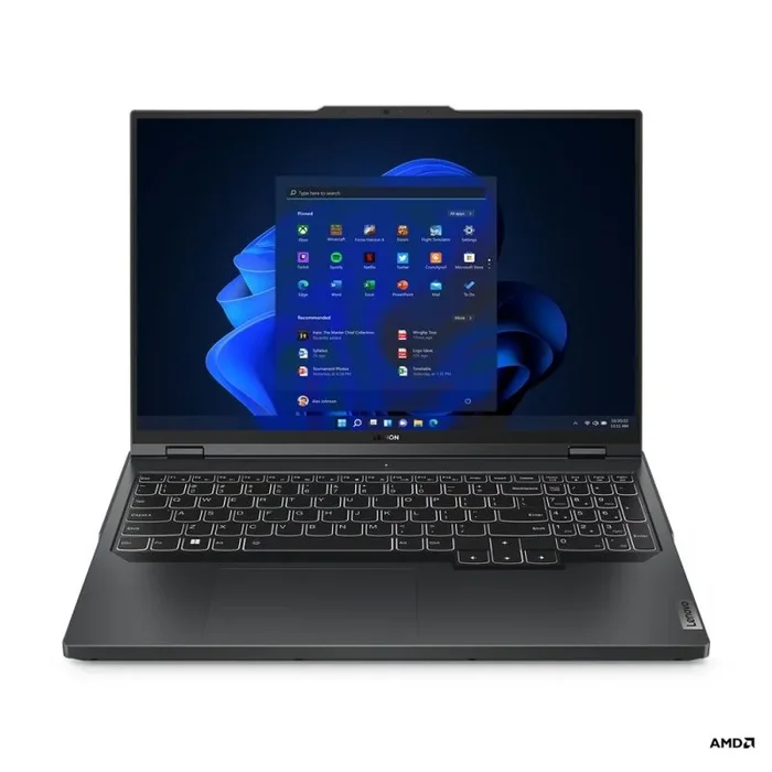Lenovo Legion Pro 5 Portátil 40,6 cm (16″) WQXGA AMD Ryzen™ 7 7745HX 16 GB DDR5-SDRAM 512 GB SSD NVIDIA GeForce RTX 4060 Wi-Fi 6 (802.11ax) Windows 11 Home Gris
