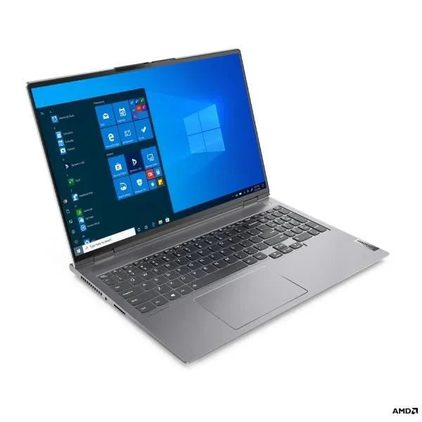 Lenovo ThinkBook 16p AMD Ryzen™ 9 5900HX Portátil 40,6 cm (16″) WQXGA 32 GB DDR4-SDRAM 1 TB SSD NVIDIA GeForce RTX 3060 Wi-Fi 6 (802.11ax) Windows 11 Pro Gris