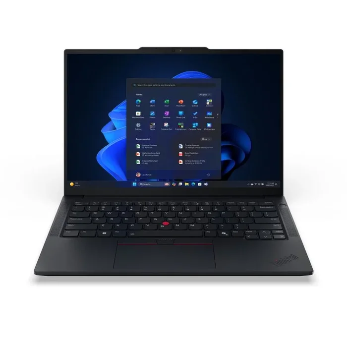Lenovo ThinkPad E14 Gen 7 (Intel) Copilot+ PC Intel Core Ultra 7 258V Portátil 35,6 cm (14″) 2.8K 32 GB LPDDR5x-SDRAM 1 TB SSD Wi-Fi 6E (802.11ax) Windows 11 Pro Alemán Negro