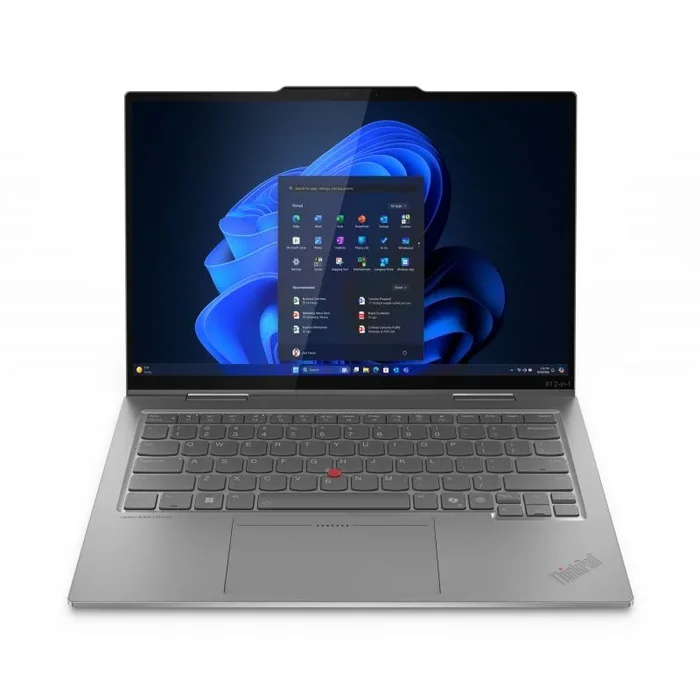 Lenovo ThinkPad X1 2-in-1 Gen 10 Aura Edition Copilot+ PC Intel Core Ultra 7 258V Híbrido (2-en-1) 35,6 cm (14″) Pantalla táctil WUXGA 32 GB LPDDR5x-SDRAM 1 TB SSD Wi-Fi 7 (802.11be) Windows 11 Pro Alemán Gris