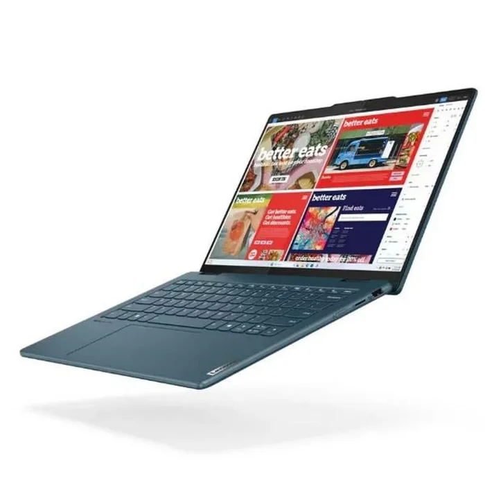 Lenovo Yoga 7 2-in-1 Gen 9 – Ordenador Portátil AI PC Convertible Táctil 14″ 2.8K OLED (Intel Core Ultra 7 155H, 32GB RAM, 1TB SSD, Wi-Fi 6E, Win 11 Home) Gris, Teclado QWERTY Español