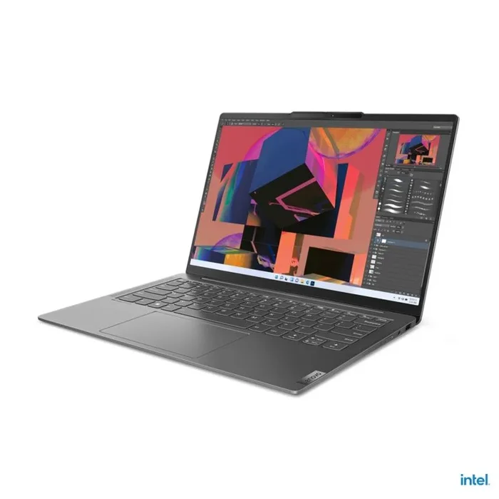 Lenovo Yoga Slim 6 Intel® Core™ i7 i7-1260P Portátil 35,6 cm (14″) WUXGA 16 GB LPDDR5-SDRAM 512 GB SSD Wi-Fi 6E (802.11ax) Windows 11 Home Gris
