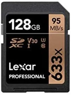 Lexar Professional 633x 128 GB SDXC UHS-I Clase 10