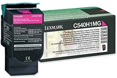 Lexmark C540H1MG cartucho de tóner 1 pieza(s) Original Magenta
