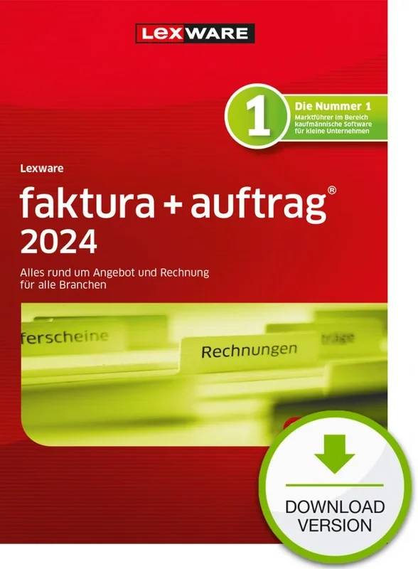 Lexware faktura+auftrag 2024 Contabilidad 1 licencia(s)